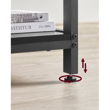 SOLEA Corner Writing Desk, Black