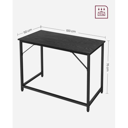 SOLEA Writing Desk, Black