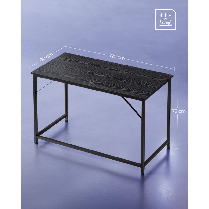 SOLEA Writing Desk, Black