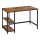 SOLEA Writing Desk, Brown/Black