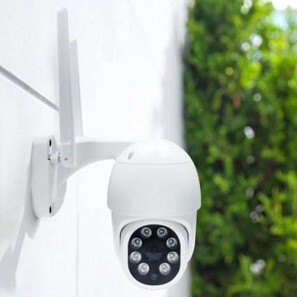 Outdoor camera with sensor — IP65-rated, Wi-Fi, Tuya