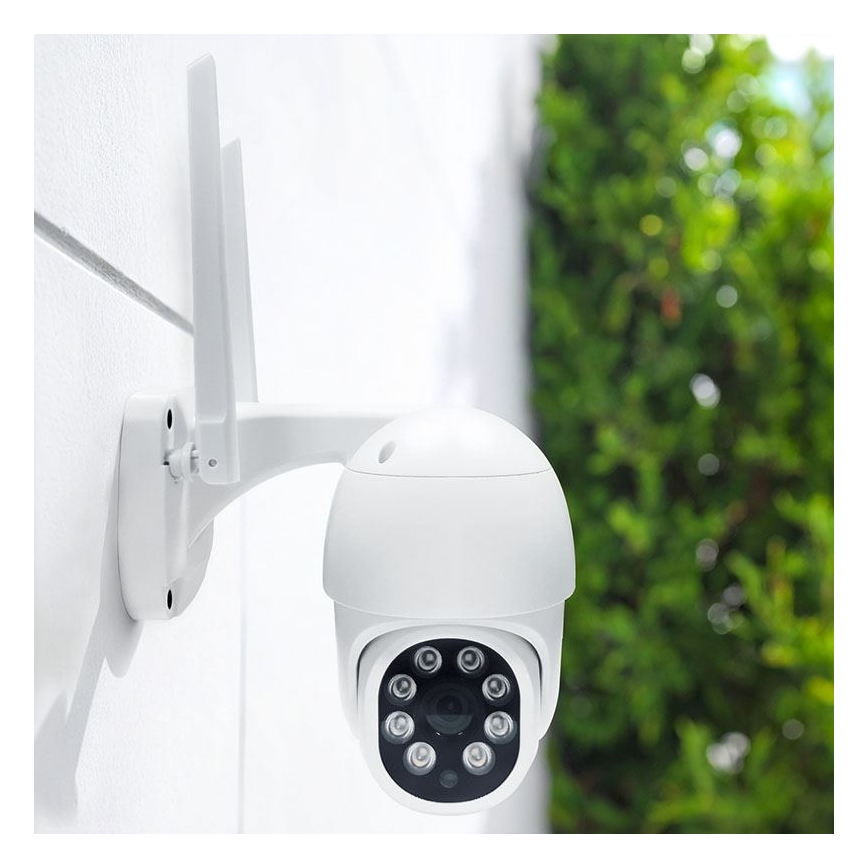 Outdoor camera with sensor — IP65-rated, Wi-Fi, Tuya