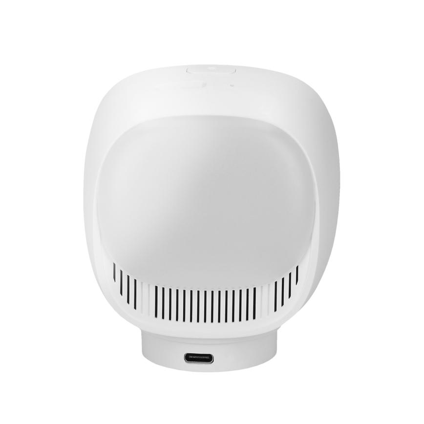 Smart camera with alarm clock, thermometer and LED light 1296p 3Mpx 5V Wi-Fi Tuya IP65