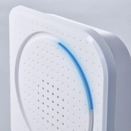 Wireless battery-powered doorbell 3xAA IP44 white