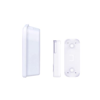 Wireless battery-powered doorbell 3xAA IP44 white