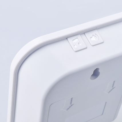 Wireless battery-powered doorbell 3xAA IP44 white