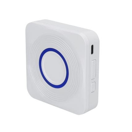 Wireless battery-powered doorbell 3xAAA IP56 white