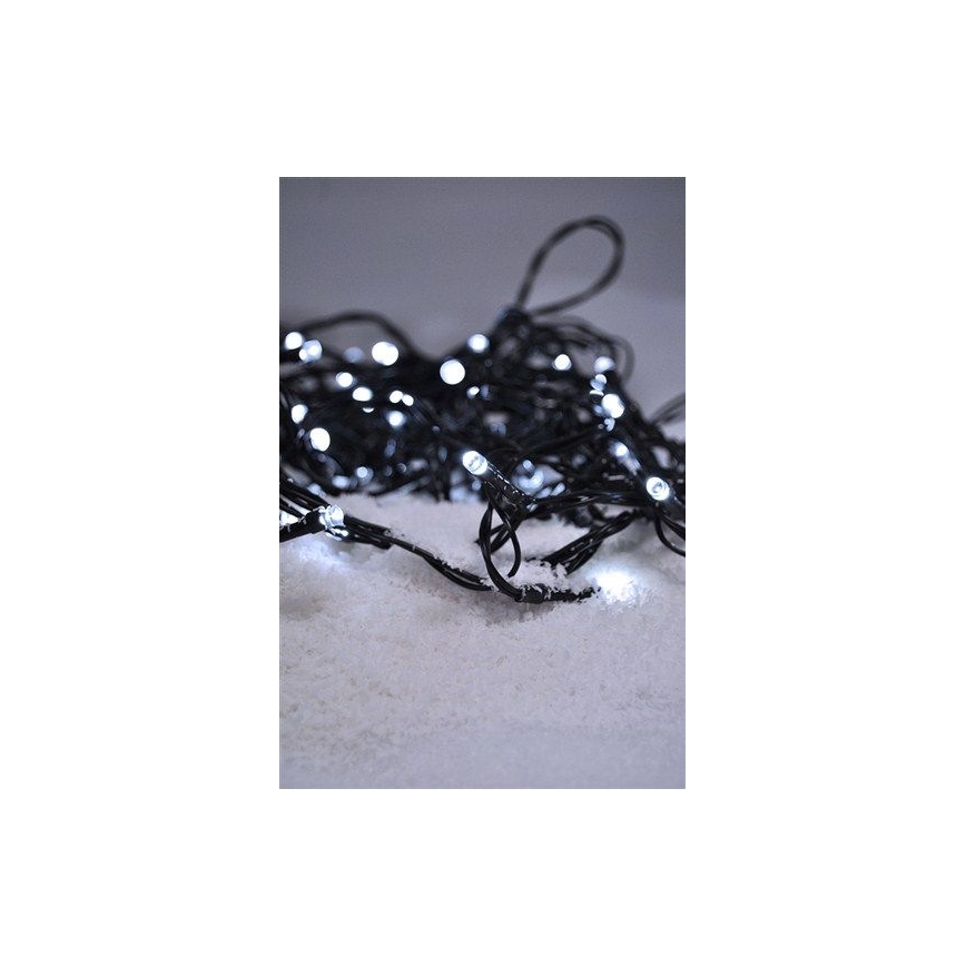 LED Outdoor Christmas chain 300xLED/8 functions 35m IP44 cool white