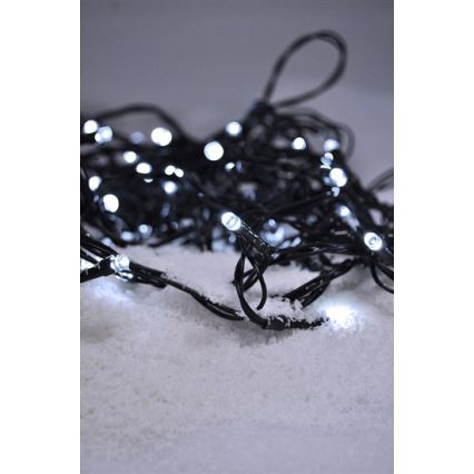 LED Christmas outdoor chain 500xLED/230V 50m IP44 cold white