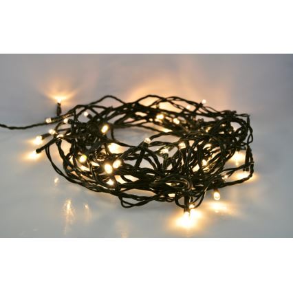 LED Christmas outdoor chain 500xLED/230V 50m IP44 warm white