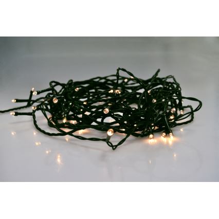 LED Christmas outdoor chain 500xLED/230V 50m IP44 warm white