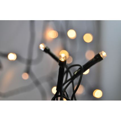 LED Christmas outdoor chain 500xLED/230V 50m IP44 warm white