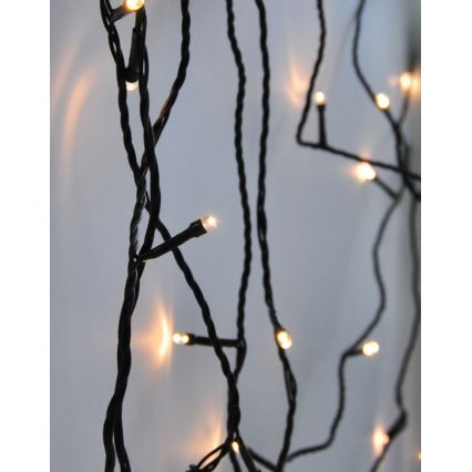 LED Christmas outdoor chain 500xLED/230V 50m IP44 warm white