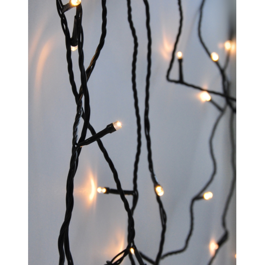 LED Christmas outdoor chain 500xLED/230V 50m IP44 warm white