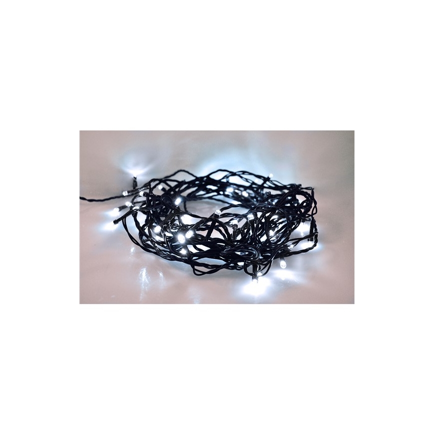 LED Vánoční řetěz venkovní 20m 400xLED/230V IP44 6000K