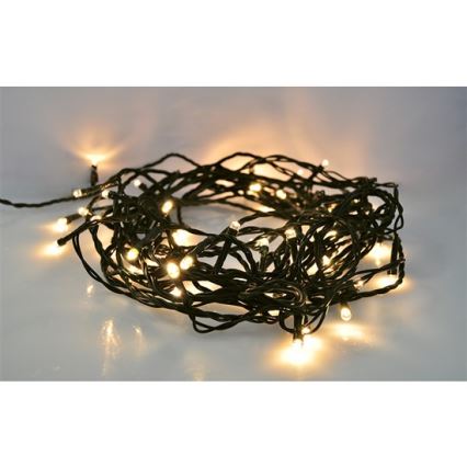 LED Christmas outdoor chain 20m 400xLED/230V IP44 3000K