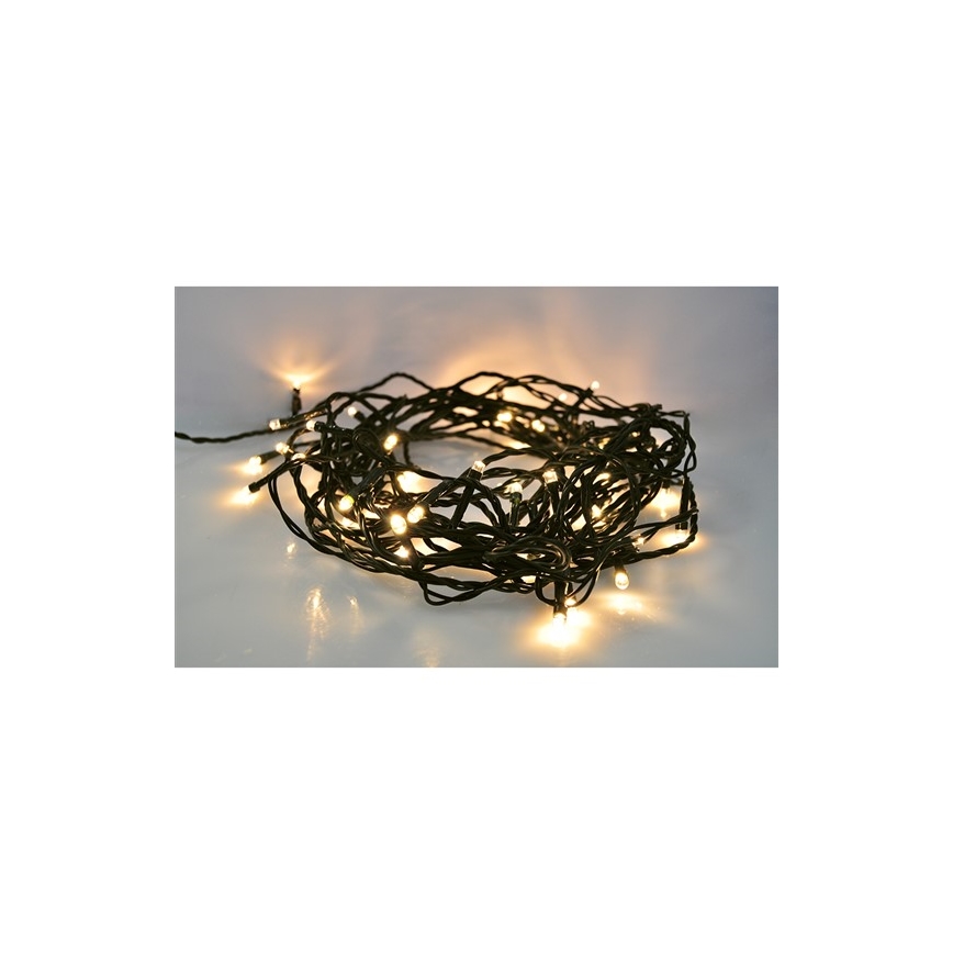 LED Christmas outdoor chain 20m 400xLED/230V IP44 3000K