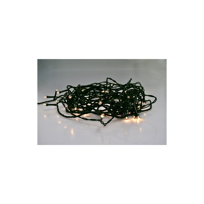 LED Christmas outdoor chain 20m 400xLED/230V IP44 3000K