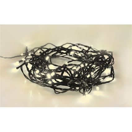 LED Christmas outdoor chain 100xLED/230V 10m IP44 warm white