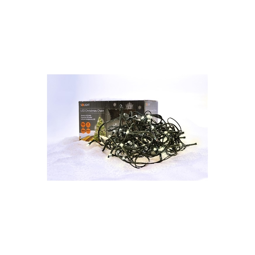 LED Christmas outdoor chain 100xLED/230V 10m IP44 warm white