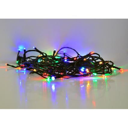 LED Christmas outdoor chain 200xLED/230V 20m IP44 colourful