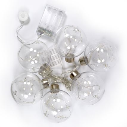 LED Decorative sphere 30xLED/3xAA diameter 8cm