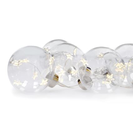 LED Christmas chain 30xLED 2,5m warm white