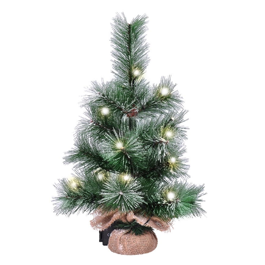 LED Outdoor Christmas decoration 15xLED/3xAA tree IP44