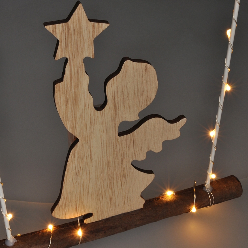 LED Christmas decoration LED/2xAA angel