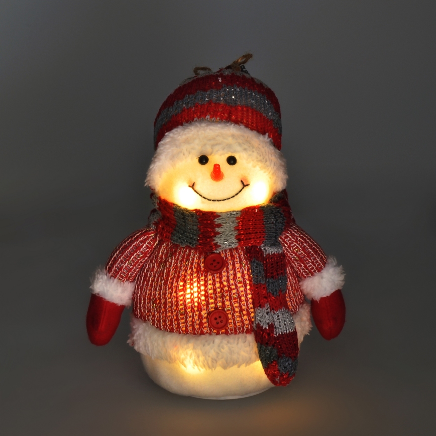 LED Christmas decoration LED/3xAA snowman