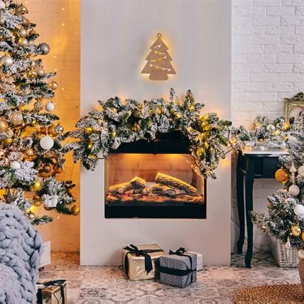 LED Christmas decoration LED/2xAA tree