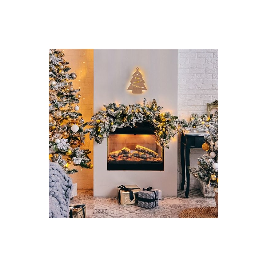 LED Christmas decoration LED/2xAA tree