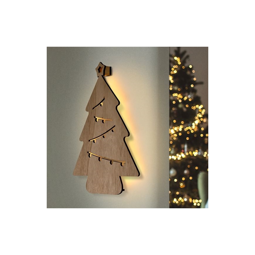 LED Christmas decoration LED/2xAA tree