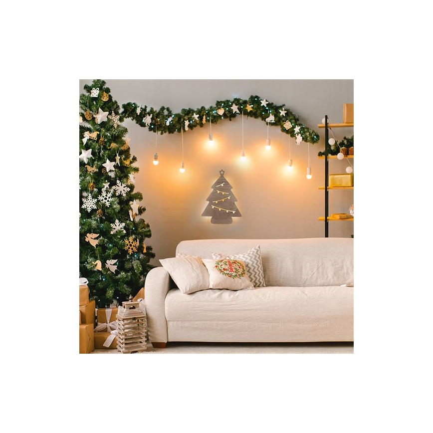 LED Christmas decoration LED/2xAA tree