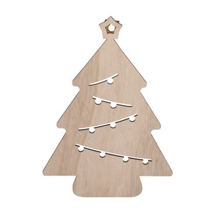 LED Christmas decoration LED/2xAA tree