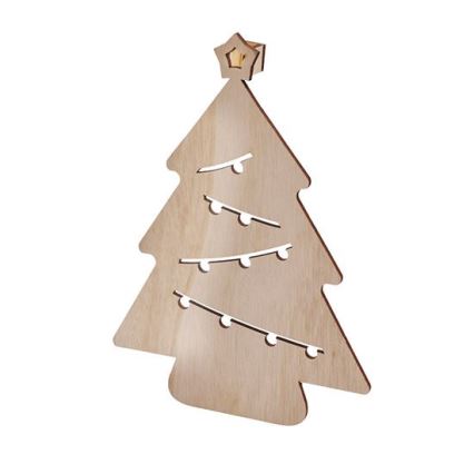 LED Christmas decoration LED/2xAA tree