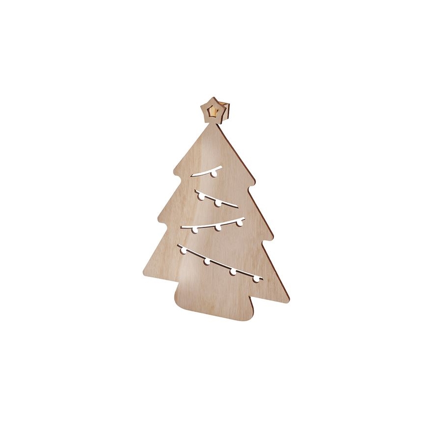 LED Christmas decoration LED/2xAA tree