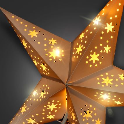 LED Christmas decoration LED/3xAA star