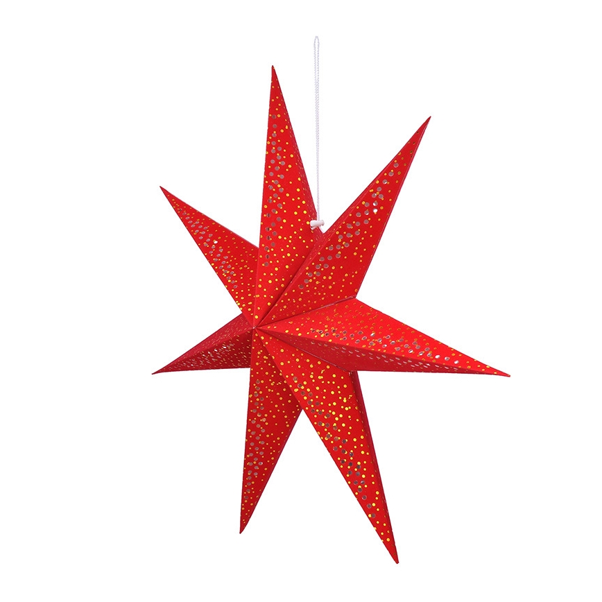 LED Christmas Star Decoration, 60 cm, LED/2xAA