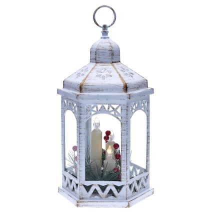 LED Christmas decoration 3xLED/3xAAA lantern