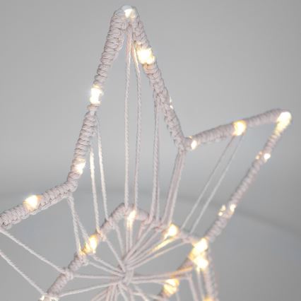 LED Christmas decoration LED/2xAAA star