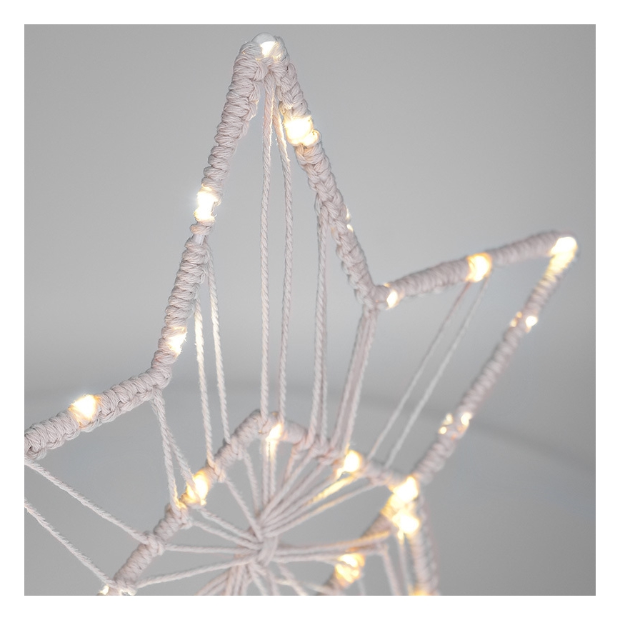 LED Christmas decoration LED/2xAAA star