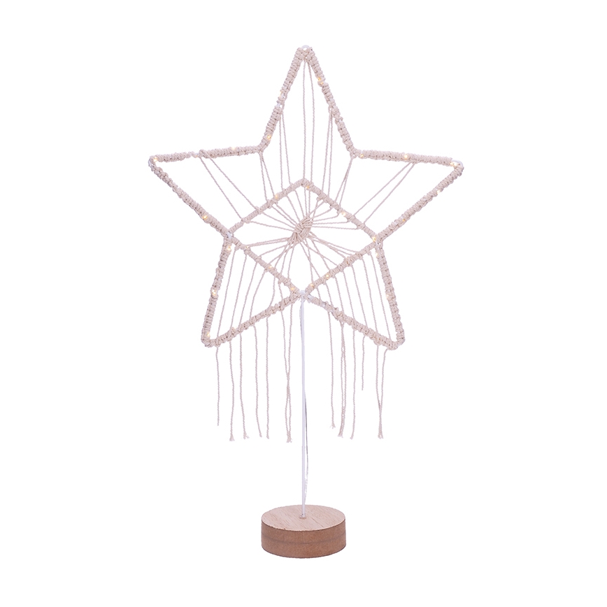 LED Christmas decoration LED/2xAAA star