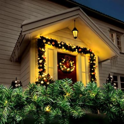 LED Outdoor Christmas Garland 112 LEDs / 3.6 W / 230 V / 700 cm / IP44