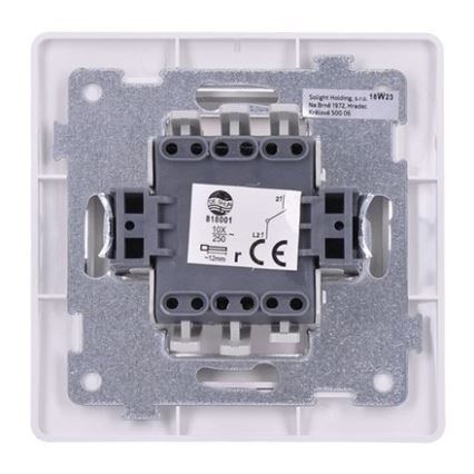 Home switch SLIM single pole