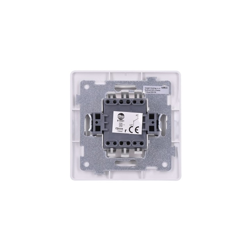 Home switch SLIM single pole