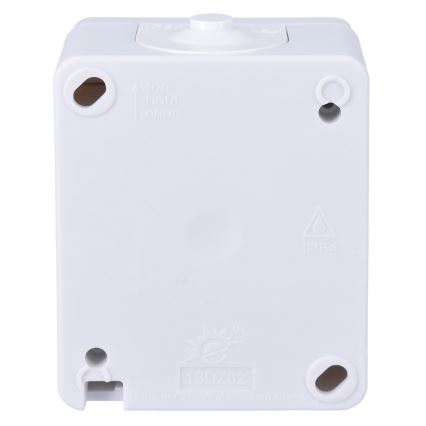 Single-pole switch for humid environment IP54