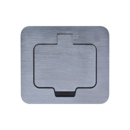 Outdoor built-in floor socket IP55 angular