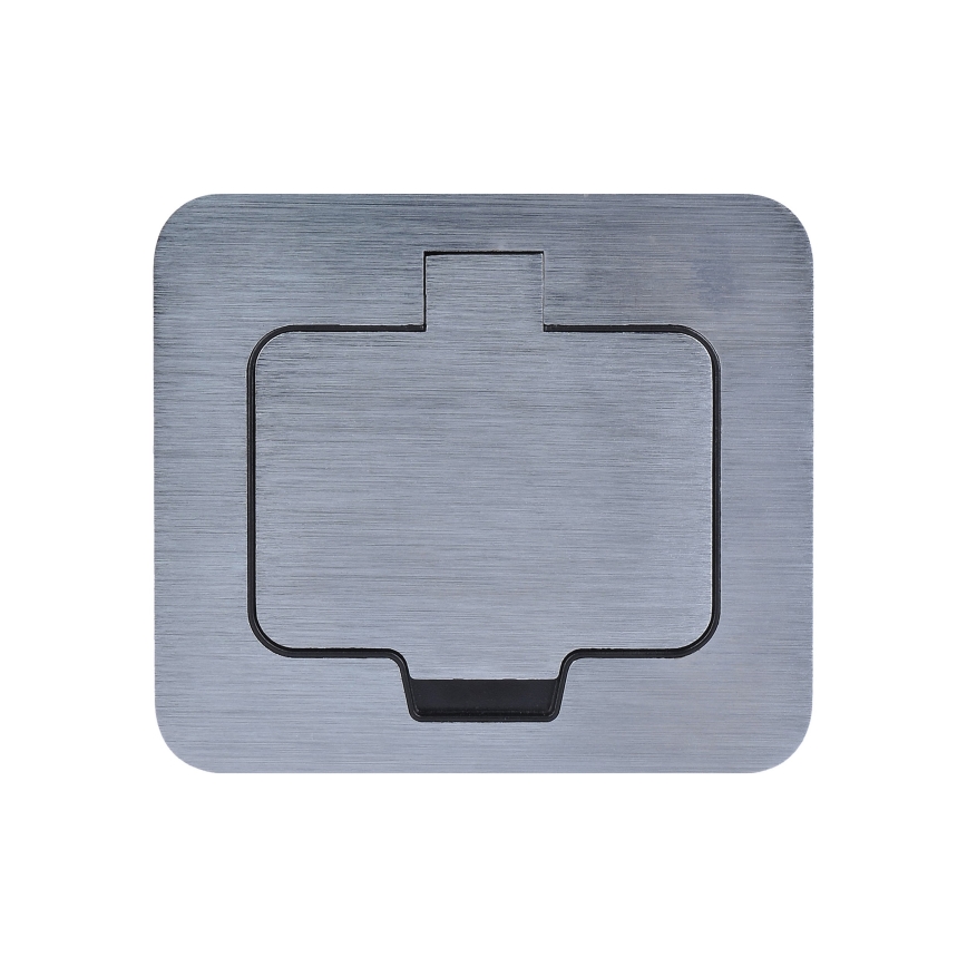 Outdoor built-in floor socket IP55 angular