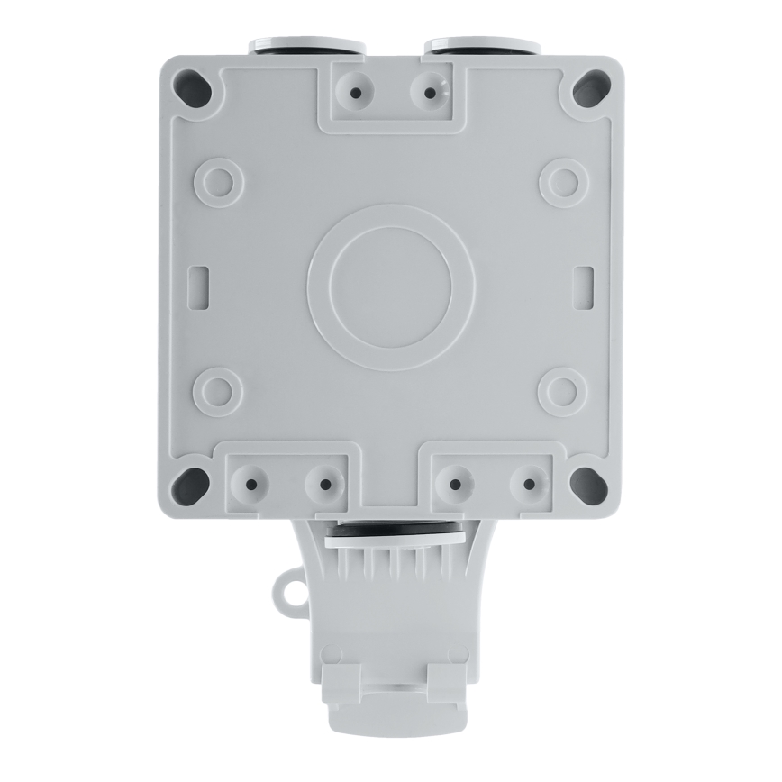 Weatherproof socket for damp environments 230V/16A IP66